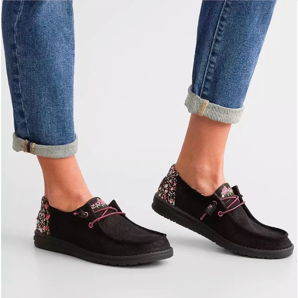 NWT Hey Dude Wendy | Inked Rose | Size: 7 - Picture 2 of 11
